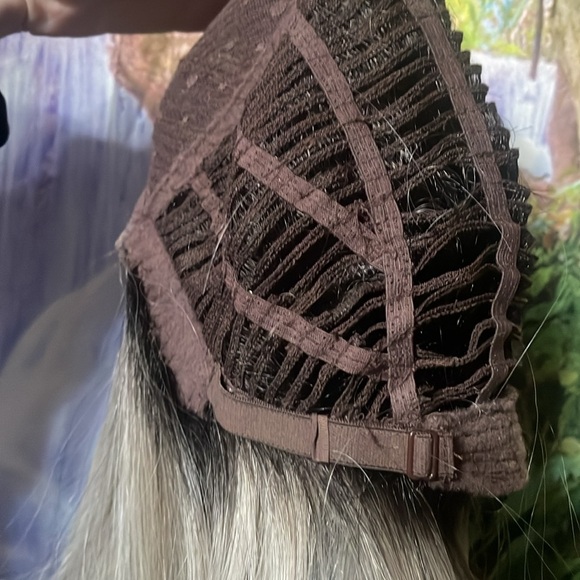 🦋WFEW, Gemini, Salt & Pepper Wig by Heather Dye, lace front wig - Picture 13 of 13